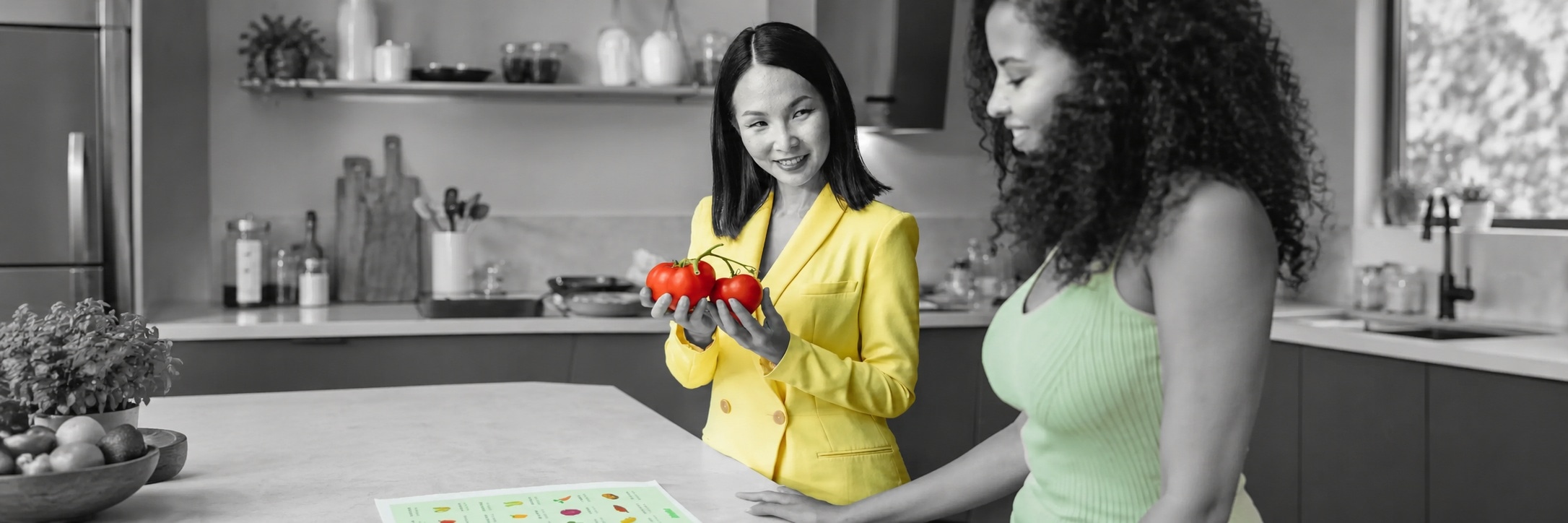 Dietitian discussing a personalised nutrition plan with a client at Global Rehabilitation Service