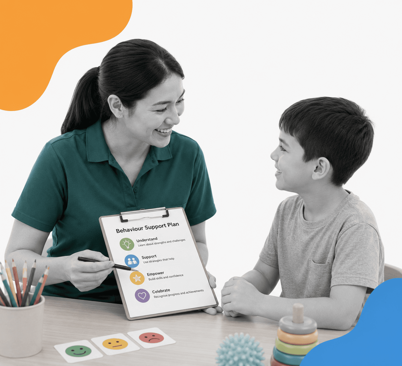 Specialist Behavioural Support — NDIS Behaviour Support session at Global Rehabilitation Service